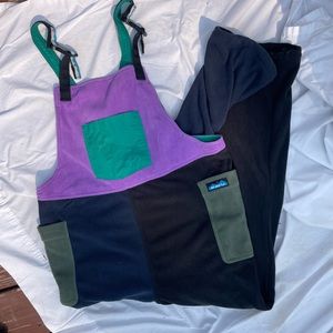 KAVU Fleece Overalls